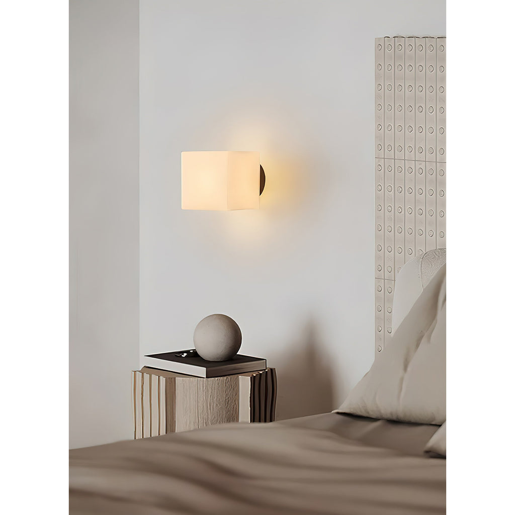 Cube Geometric Glass Wall Lamp