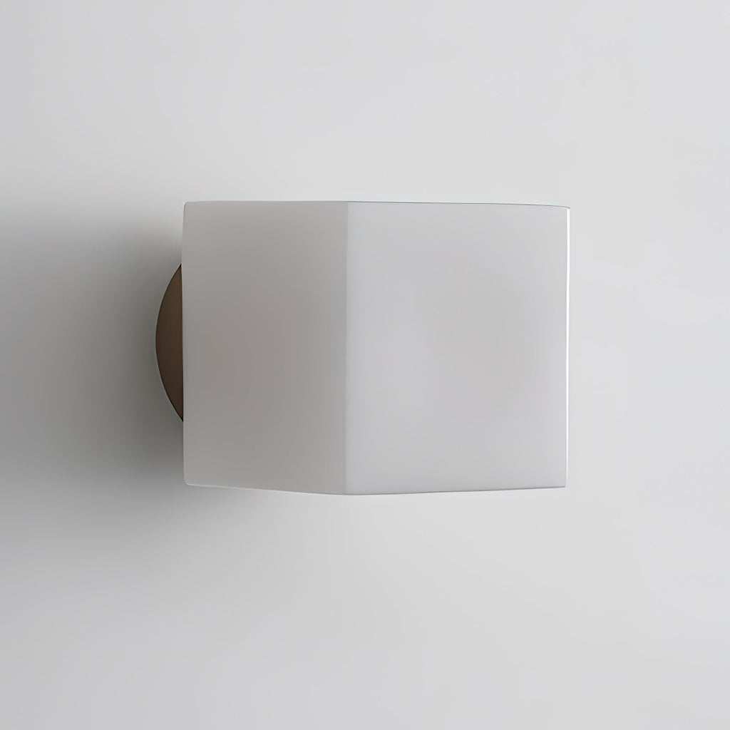 Cube Geometric Glass Wall Lamp