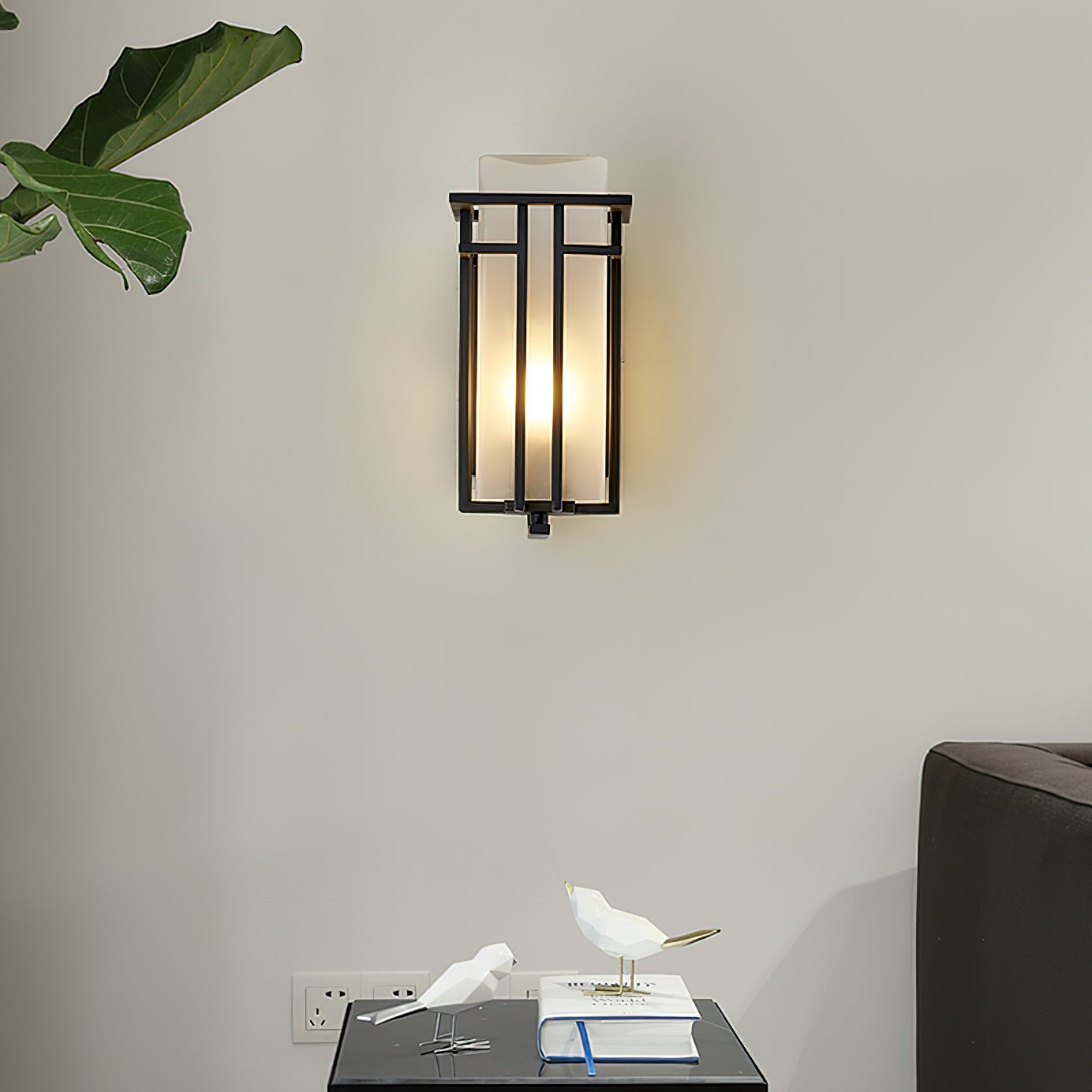 ArtemisGlanz: Retro Outdoor Wall Light Made of Iron with LED & IP65 – for Terrace & Entrance Area