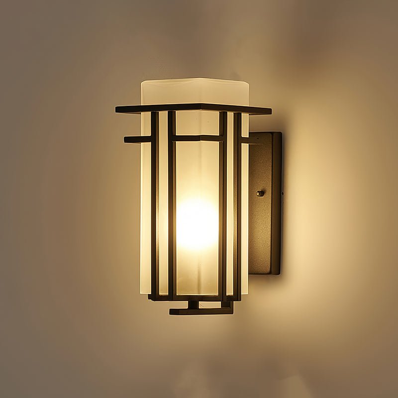 ArtemisGlanz: Retro Outdoor Wall Light Made of Iron with LED & IP65 – for Terrace & Entrance Area