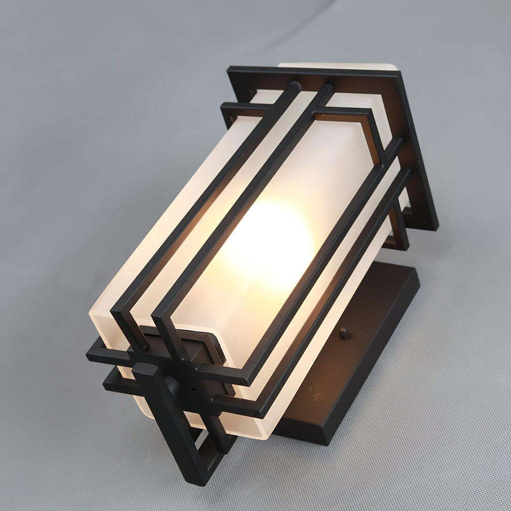 ArtemisGlanz: Retro Outdoor Wall Light Made of Iron with LED & IP65 – for Terrace & Entrance Area