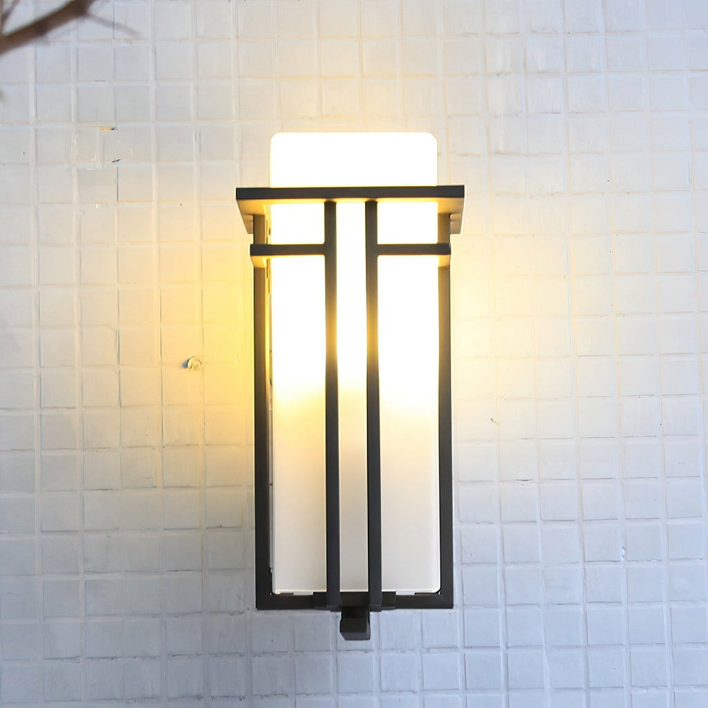 ArtemisGlanz: Retro Outdoor Wall Light Made of Iron with LED & IP65 – for Terrace & Entrance Area