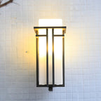 ArtemisGlanz: Retro Outdoor Wall Light Made of Iron with LED & IP65 – for Terrace & Entrance Area