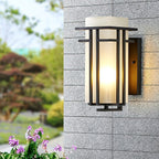 ArtemisGlanz: Retro Outdoor Wall Light Made of Iron with LED & IP65 – for Terrace & Entrance Area