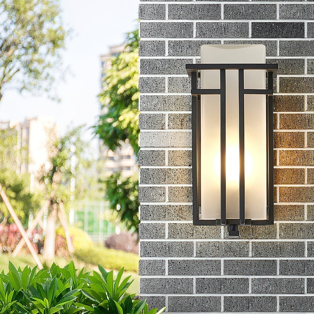 ArtemisGlanz: Retro Outdoor Wall Light Made of Iron with LED & IP65 – for Terrace & Entrance Area