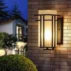 ArtemisGlanz: Retro Outdoor Wall Light Made of Iron with LED & IP65 – for Terrace & Entrance Area