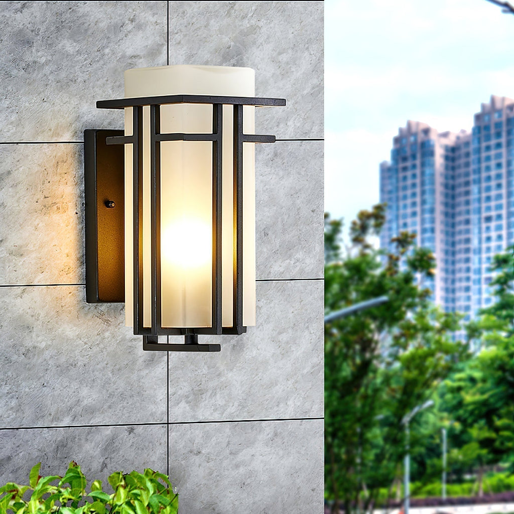 ArtemisGlanz: Retro Outdoor Wall Light Made of Iron with LED & IP65 – for Terrace & Entrance Area