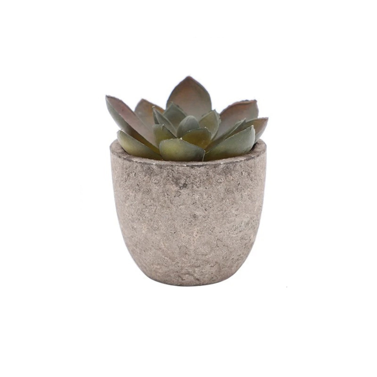 Artificial Succulent Plant PVC Potted Decorative Greenery