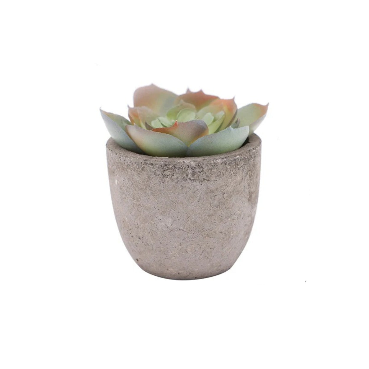 Artificial Succulent Plant PVC Potted Decorative Greenery