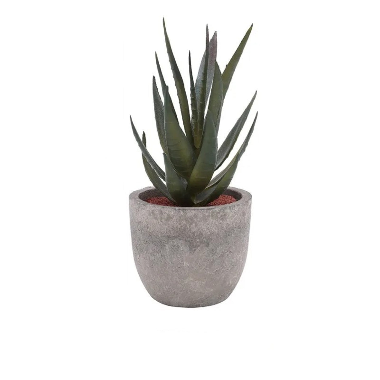 Artificial Succulent Plant PVC Potted Decorative Greenery