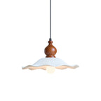 Artisel Flora Pleated Ceramic Pendant Light