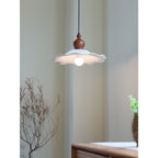 Artisel Flora Pleated Ceramic Pendant Light