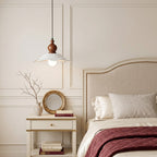Artisel Flora Pleated Ceramic Pendant Light