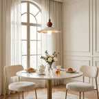 Artisel Flora Pleated Ceramic Pendant Light