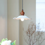 Artisel Flora Pleated Ceramic Pendant Light