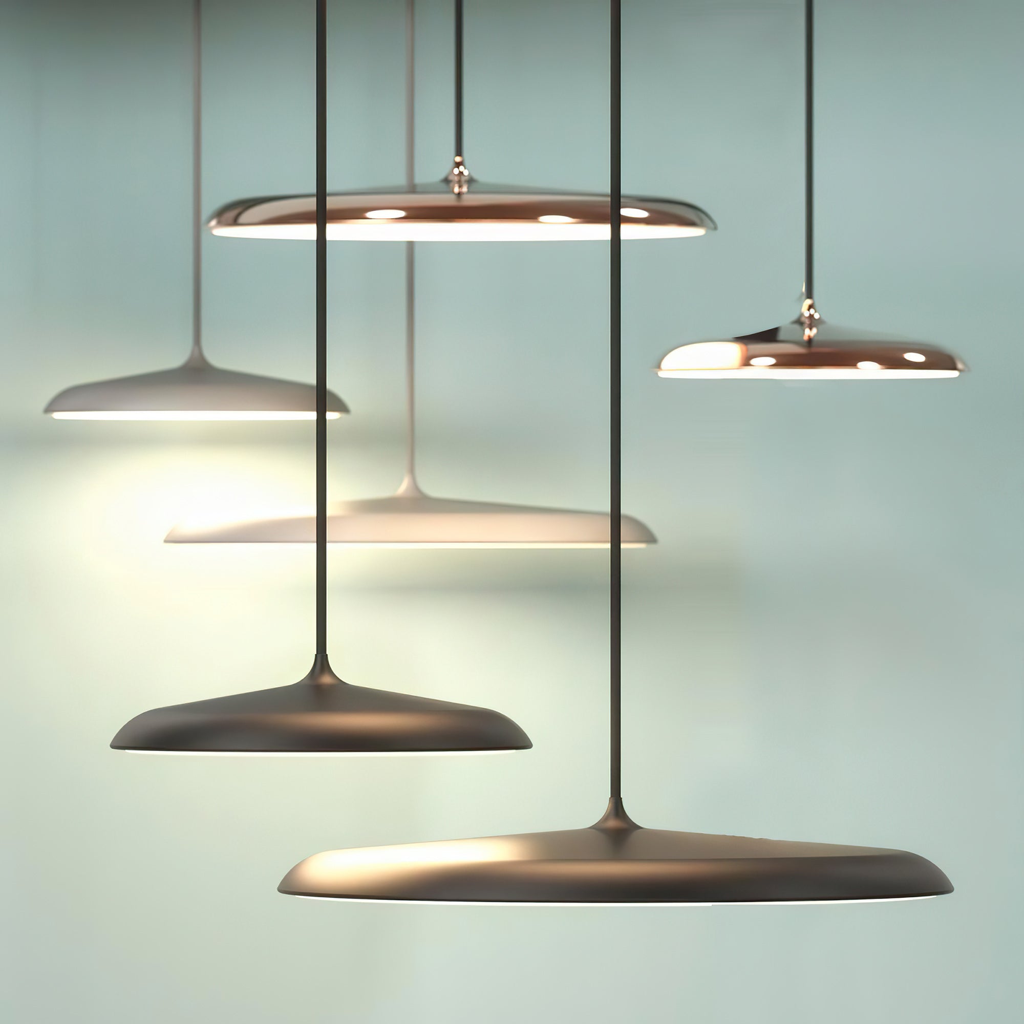 Artist Slim Disc LED Pendant Light
