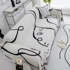 ArturaWeave: Sofa cover in abstract design made of soft chenille with double-sided use – for sofa & lounge