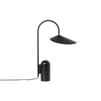 Crescent Marble Base Table Lamp