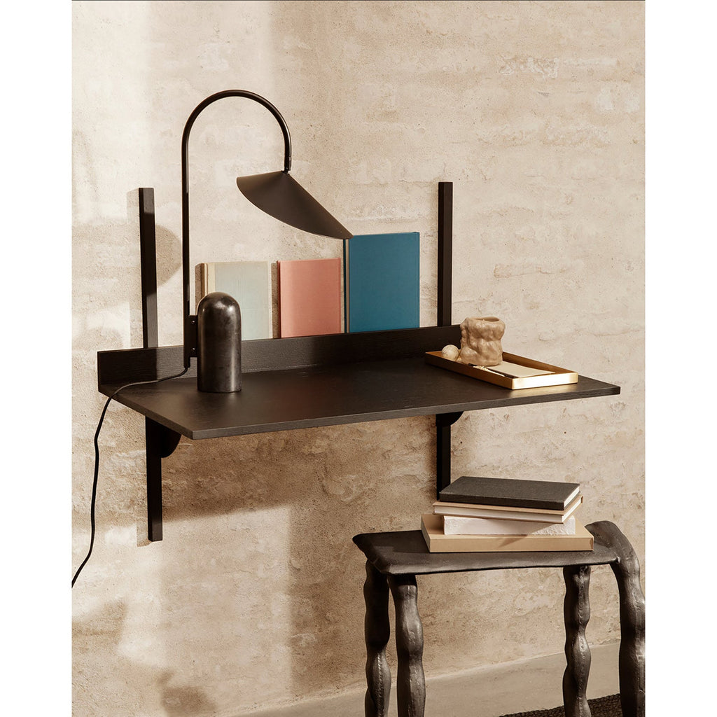 Crescent Marble Base Table Lamp