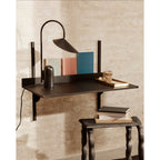 Crescent Marble Base Table Lamp