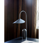 Crescent Marble Base Table Lamp