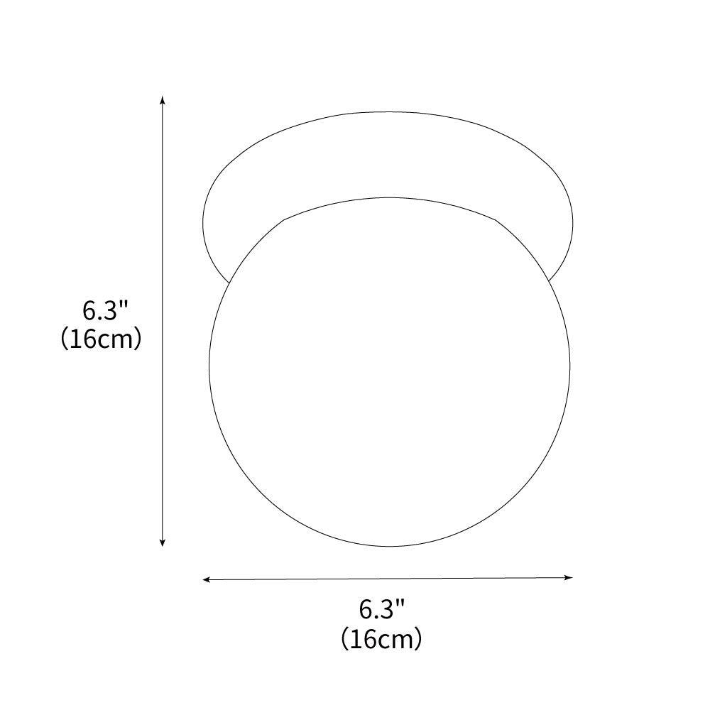 Serica - Travertine LED Ceiling Lamp