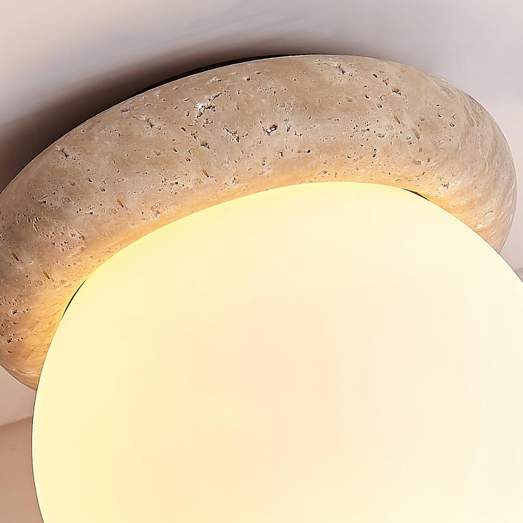 Serica - Travertine LED Ceiling Lamp