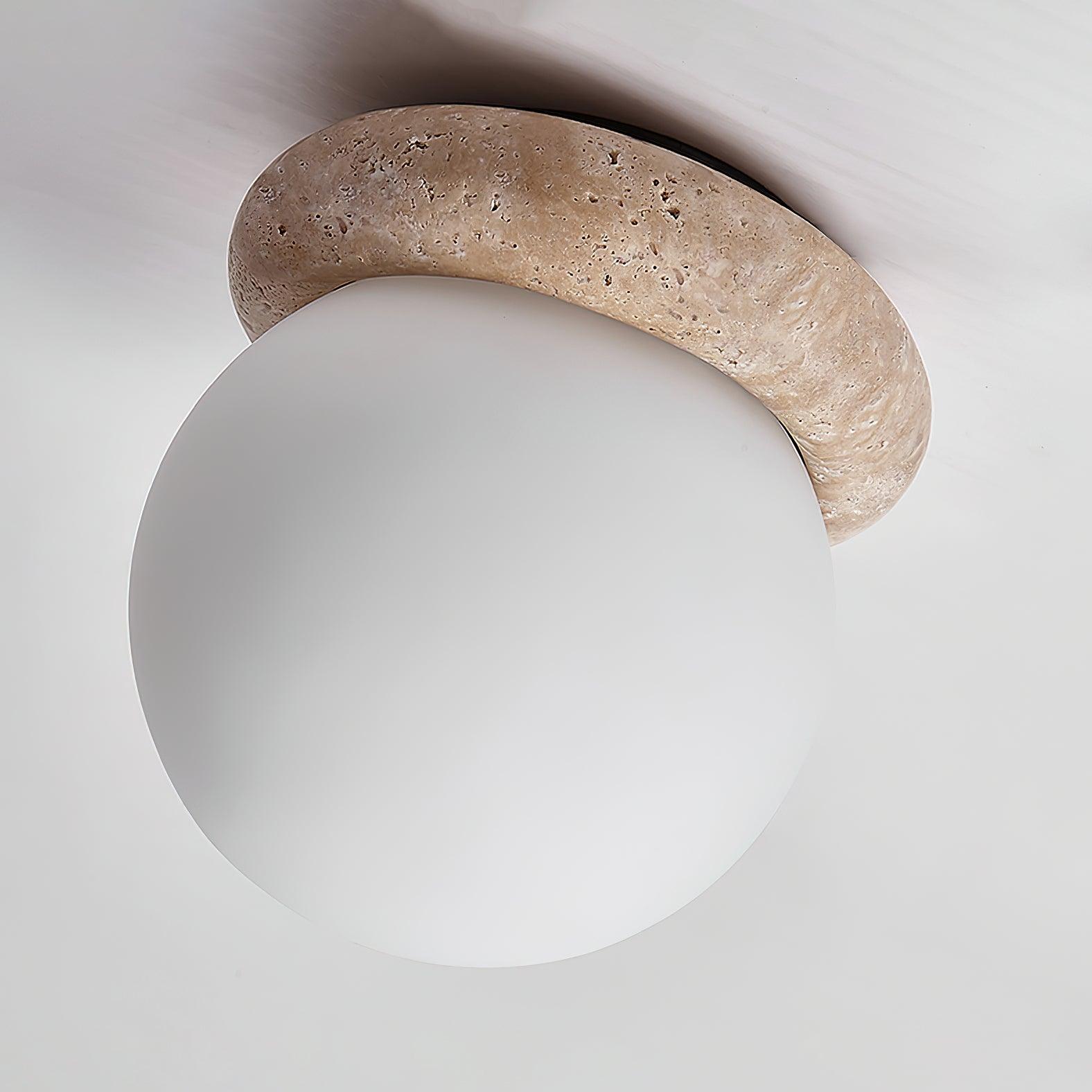 Serica - Travertine LED Ceiling Lamp