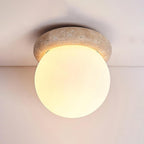 Serica - Travertine LED Ceiling Lamp