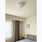 Astraea Concentric-Ring Glass Semi-Flush Light
