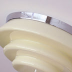Astraea Concentric-Ring Glass Semi-Flush Light
