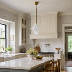 Astrid Diamond Starburst Pendant Light