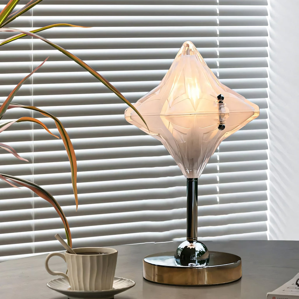 Astrid Diamond Starburst Table Lamp