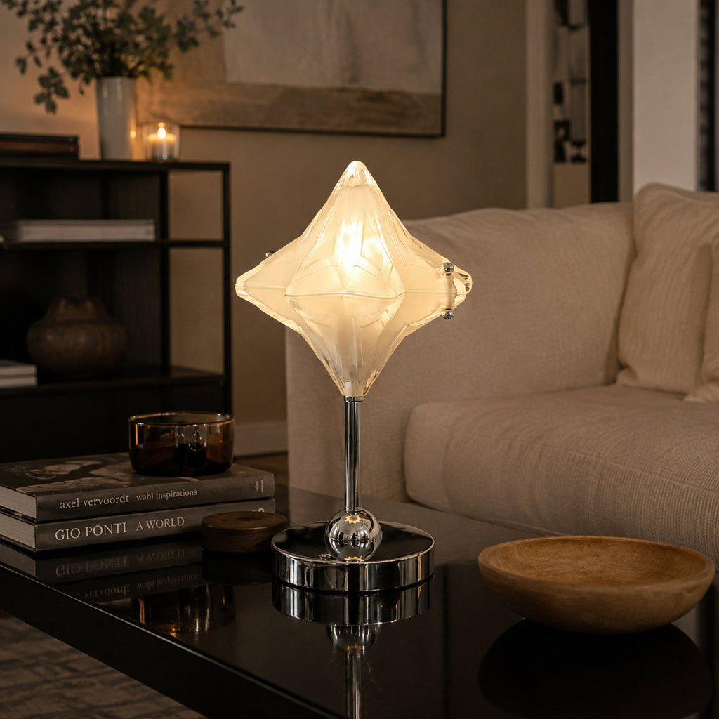 Astrid Diamond Starburst Table Lamp