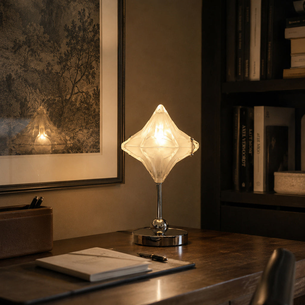 Astrid Diamond Starburst Table Lamp
