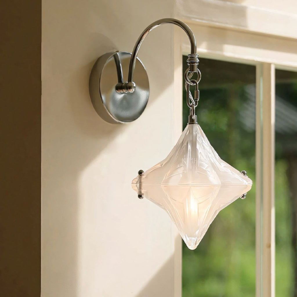 Astrid Diamond Starburst Wall Sconce