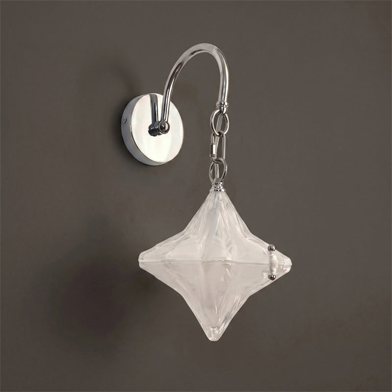 Astrid Diamond Starburst Wall Sconce