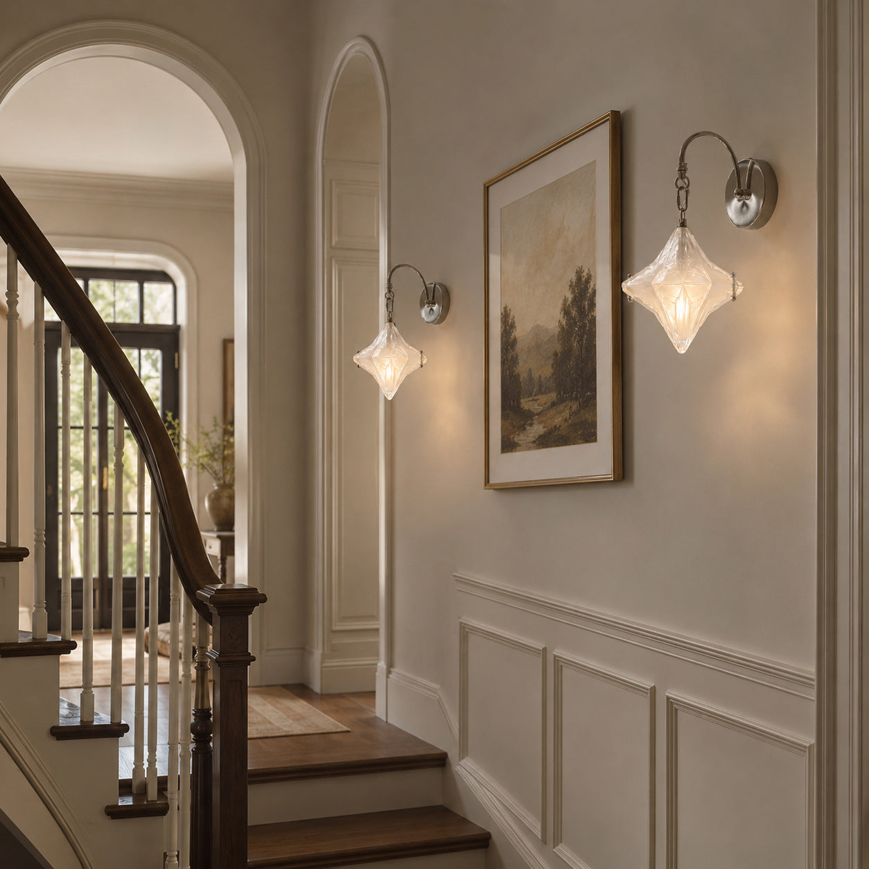 Astrid Diamond Starburst Wall Sconce