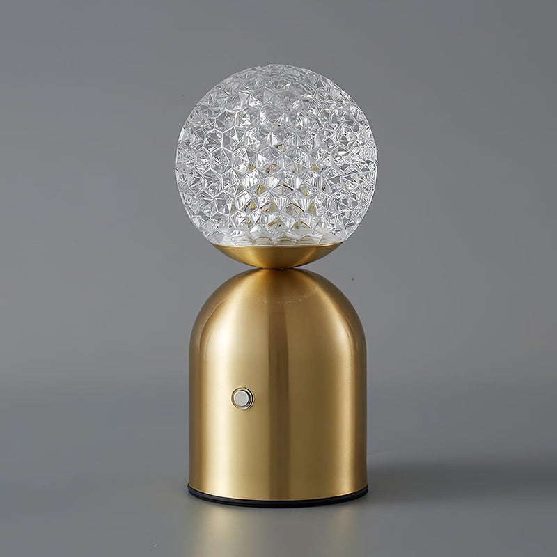 Atlas Diamond-Cut Cordless Table Lamp