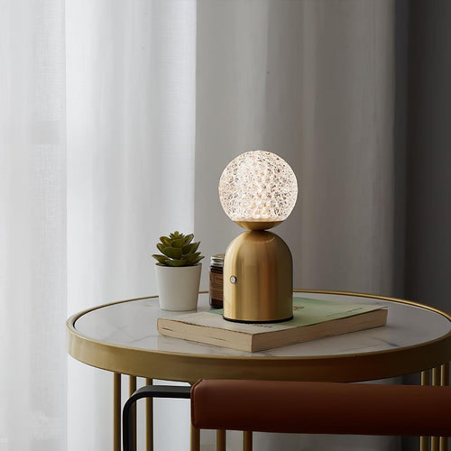 Atlas Diamond-Cut Cordless Table Lamp