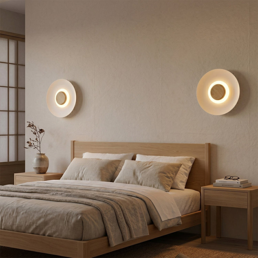 Aula Disc Halo LED Wall Sconce