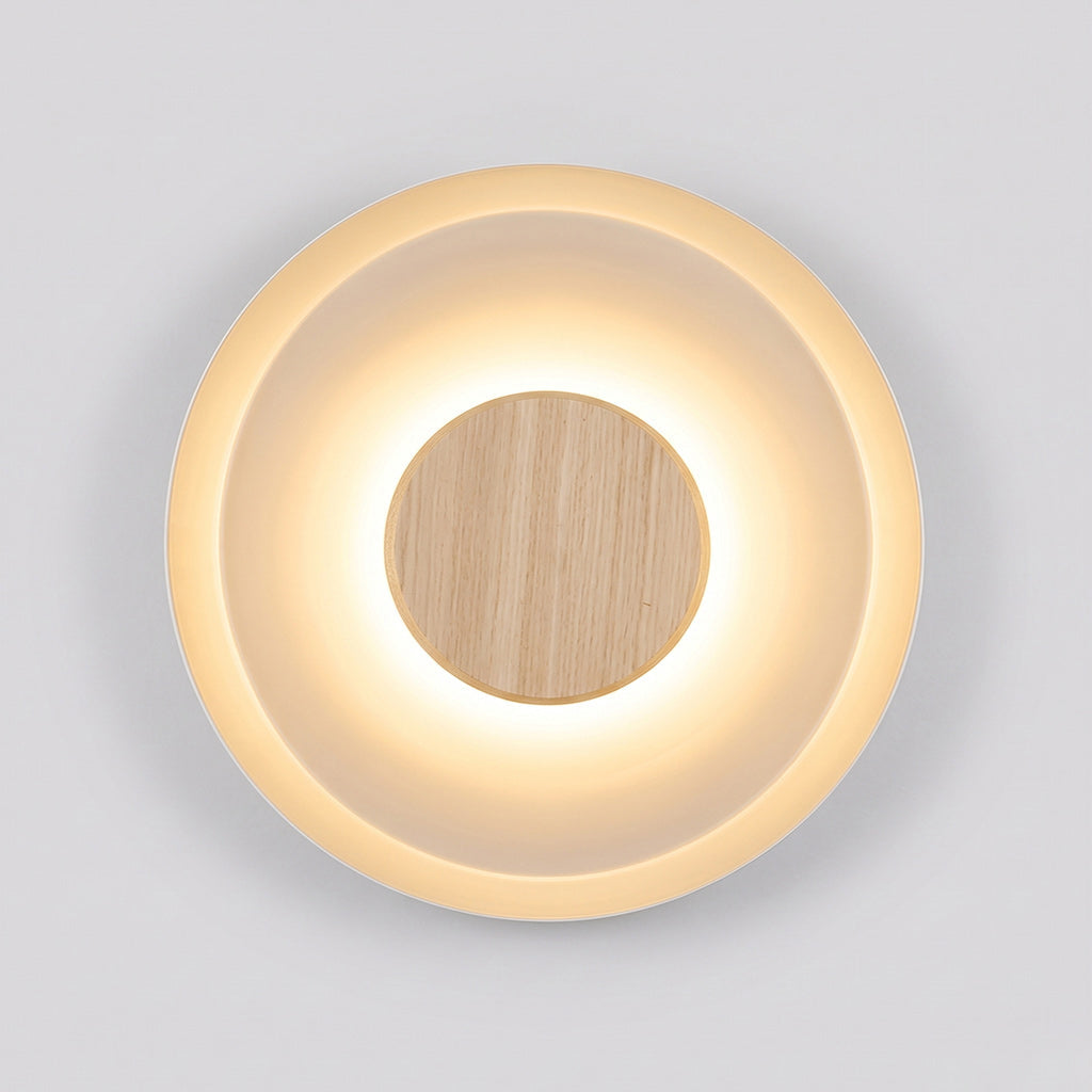 Aula Disc Halo LED Wall Sconce