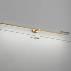 Auralin: Minimalistic Rechargeable LED Wall Light – Wireless Lamp for Bathroom & Living Room