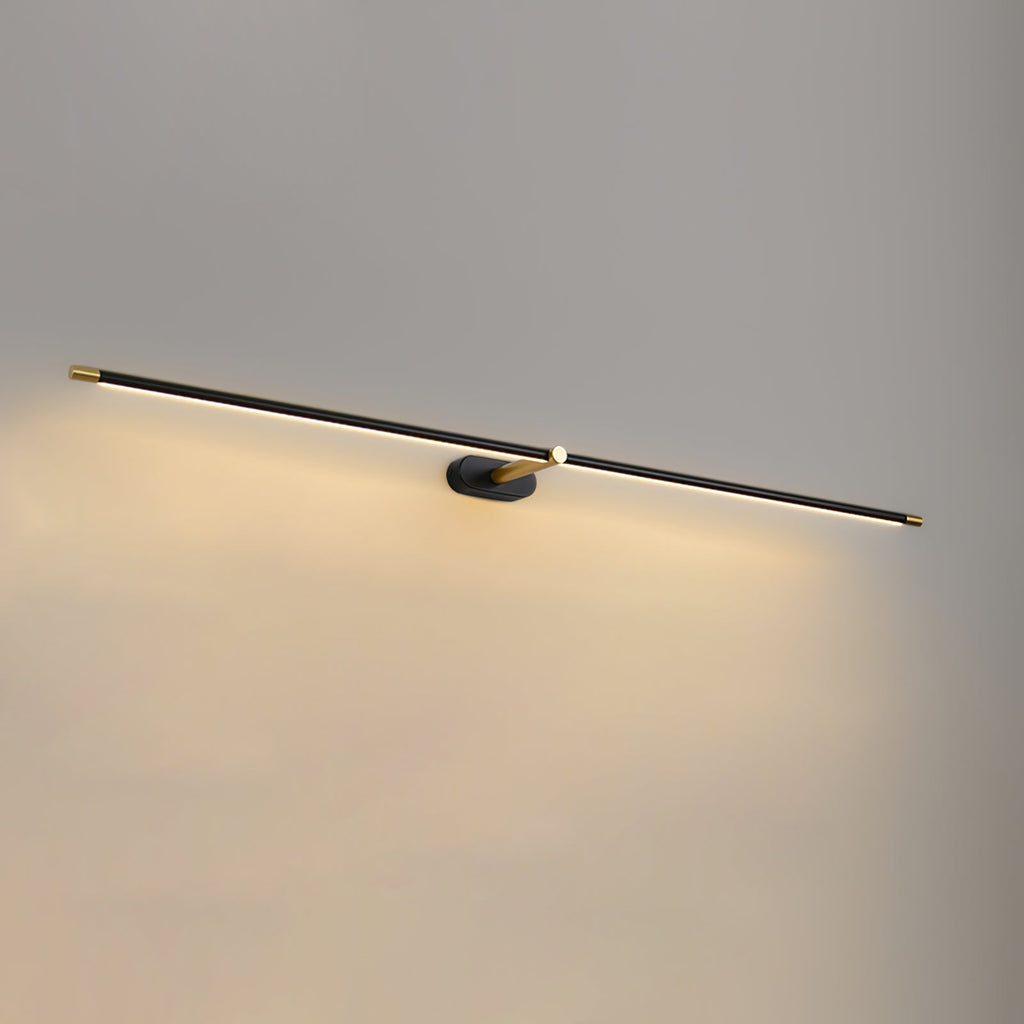 Auralin: Minimalistic Rechargeable LED Wall Light – Wireless Lamp for Bathroom & Living Room