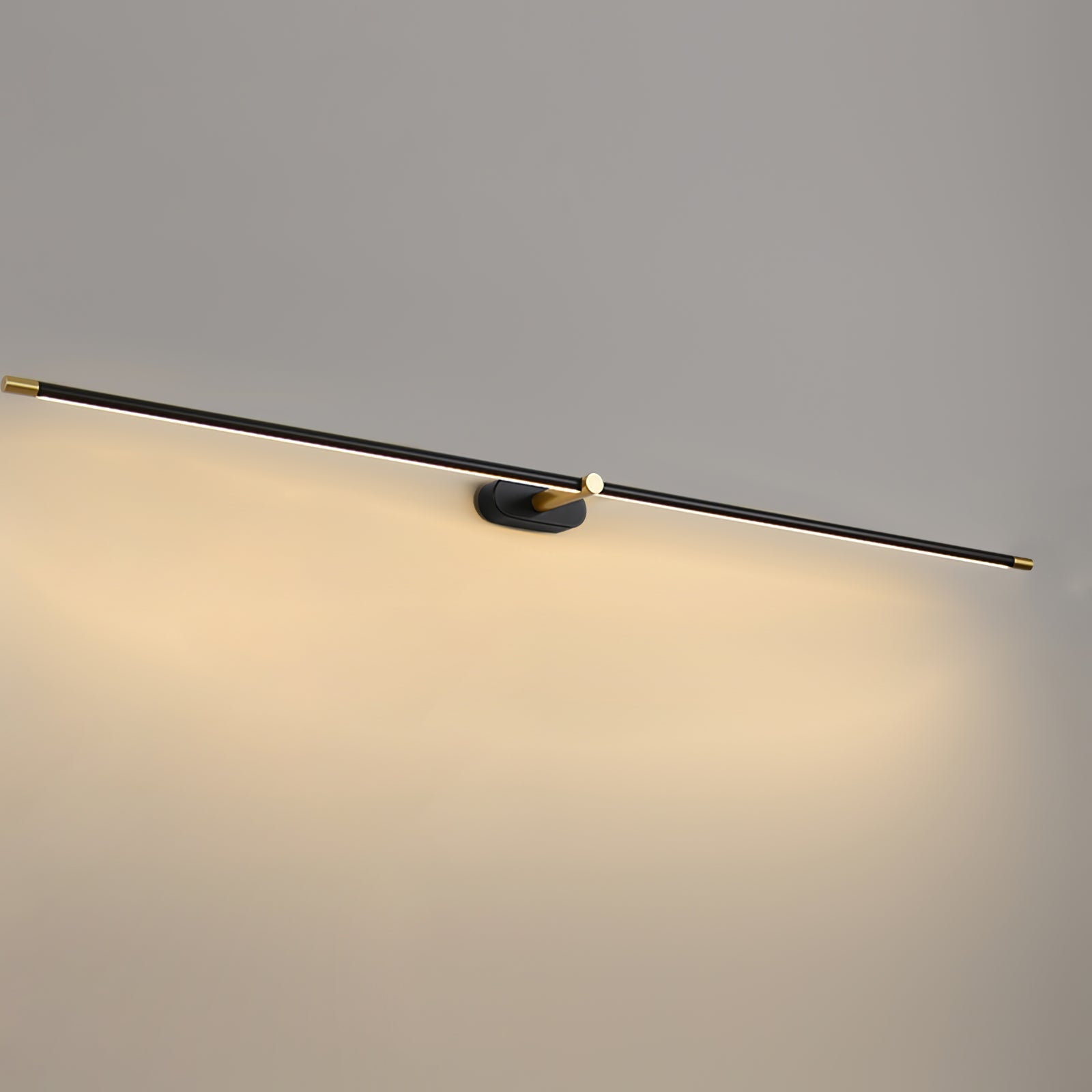 Auralin: Minimalistic Rechargeable LED Wall Light – Wireless Lamp for Bathroom & Living Room