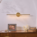 Auralin: Minimalistic Rechargeable LED Wall Light – Wireless Lamp for Bathroom & Living Room