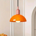 Auraviva: Colored LED Pendant Light Made of Glass in Bowl Shape – for Modern & Classic Living Spaces