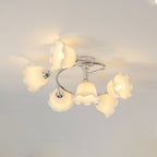Auray Swirl 6-Light Glass Ceiling Light