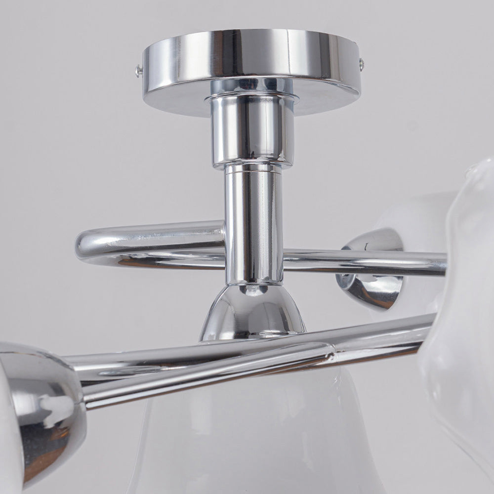Auray Swirl 6-Light Glass Ceiling Light