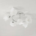 Auray Swirl 6-Light Glass Ceiling Light